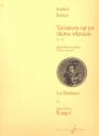 Variations sur un thme irlandais op.105 pour flute et piano