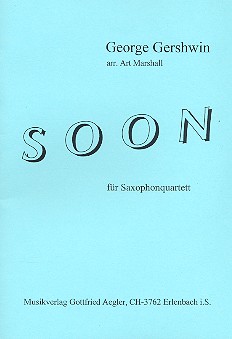 Soon fr Saxophonquartett Partitur+Stimmen Marshall, Art, Bearb.