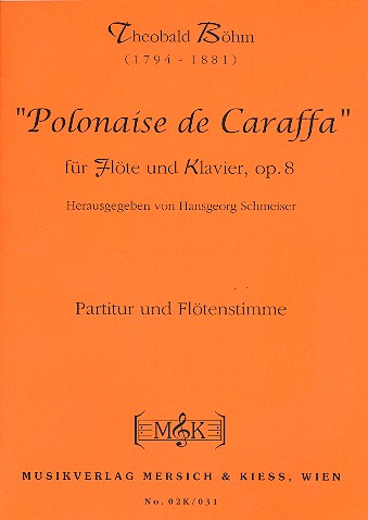 Polonaise de Caraffa op.8 fr Flte und Klavier