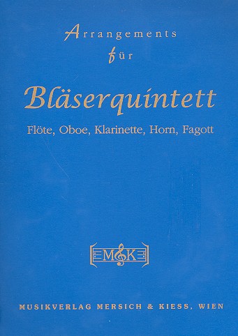 4 Arien aus Cosi fan tutte und La clemenza di Tito fr Sopran und Blserquintett Partitur und Stimmen