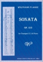 Sonate op.103 fr Trompete in C und Klavier