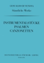 Smtliche Werke Band 10 Instrumentalstcke, Psalmen und Canzonetten Partitur