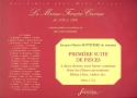 Premiere Suite de Pieces a deux dessus fuer 2 Querflten oder andere Melodieinstrumente in C