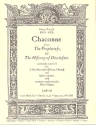 Chaconne from the Prophetes or the History of Dioclesian for 2 alto recorders and bc.