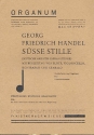 Se Stille fr Sopran (Tenor), Flte, Violoncello, Kontraba und Cembalo Partitur und Stimmen