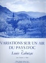 Variations sur un air pays d'oc pour clarinette et piano