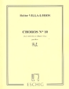 Chorus no.10 (frz.) for mixed Chorus and orchestra score