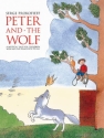 peter and the wolf - 9 pieces for easy piano with illustrations