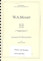 Orgelwalzen KV594, KV608 und KV618 fr Flte, Oboe, Klarinette, Horn und Fagott Partitur und Stimmen