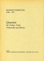 Quartett fr Violine, Viola, Violoncello und Klavier Partitur und Stimmen