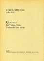 Quartett fr Violine, Viola, Violoncello und Klavier Partitur und Stimmen