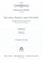 Qui sedes Domine super Cherubim fr gem Chor und Orgel Partitur
