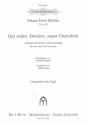 Qui sedes Domine super Cherubim fr gem Chor und Orgel Partitur