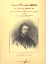 11 grands prludes et une transcription du Messie op.66 pour piano a 3 mains (orgue)