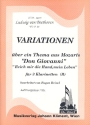 Variationen ber 'Reich mir die Hand mein Leben' fr 3 Klarinetten Partitur und Stimmen