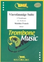 Vierstimmige Suite fr 4 Posaunen Partitur und Stimmen