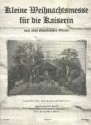 Kleine Weihnachtsmesse fr die Kaiserin fr gem Chor, Flte, Streicher und Orgel Stimmen