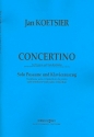 Concertino op.91 für Posaune und Streichorchester für Posaune und Klavier