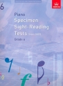 Specimen Sight-Reading Tests Grade 6 (2009) for piano