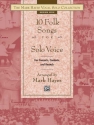 10 Folksongs for medium high voice