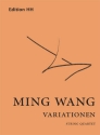Variationen fr Streichquartett Partitur und Stimmen