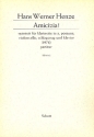 Amicizia! fr Klarinette, Posaune, Violoncello, Schlagzeug und Klavier Partitur