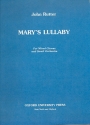 Mary's Lullaby for mixed chorus and orchestra score