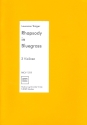 Rhapsodie in Bluegrass fr 3 Violinen Partitur und Stimmen