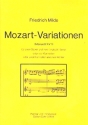 Mozart-Variationen fr 2 Oboen und 2 Englischhrner Partitur und Stimmen