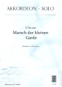 Marsch der kleinen Garde fr 1-2 Akkordeons