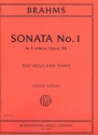 Sonata in e Minor op.38 for cello and piano for viola and piano