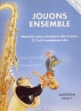 Jouons ensemble pour 1 - 4 saxophones (et piano)