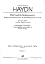Weihnachts-Responsorien MH639 fr gem Chor, 2 Violinen, Orgel und Bc Violine 2