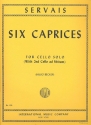 6 Caprices for cello solo (with 2nd cello ad lib.)
