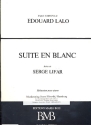 Suite en Blanc Klavierauszug Ballet