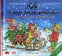 Rolfs bunter Adventskalender (+CD) Bilderbuch Mit 24 Liedern durch die Weihnachtszeit