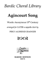 Agincourt Song for mixed chorus (SATBB) a cappella (with piano for rehearsal)