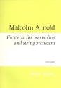 Concerto op.77 for 2 violins and string orchestra study score