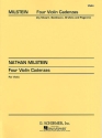 4 Cadenzas for violin Concertos