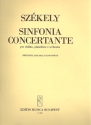 Sinfonia concertante per violino, piano e orchestra vocal score