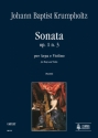 Sonate op.1,3 fr Harfe und Violine
