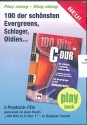 100 Hits in C-Dur Band 1:  5 Playback CD's (in Original-Tonart)