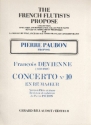 Concerto re majeur no.10 pour flte et orchestre pour flte et piano