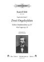 2 Orgelzyklen - 7 Charakterstcke op.87 und 4 Fugen op.25 fr Orgel