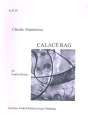 Calace Rag fr 2 Mandolinen, Mandola, Gitarre, Mandoloncello und Kontrabass Partitur