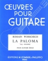 La paloma pour guitare