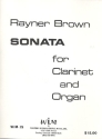 Sonata for clarinet and organ