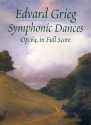 Symphonic Dances op.64 for orchestra full score