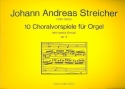 10 Choralvorspiele op.4 fr Orgel