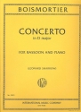 Konzert D-Dur fr Fagott und Klavier
